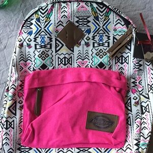 Patterned backpack